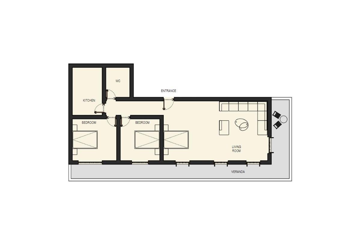 Apartmán Houseloft Koromila Sea View Soluň Exteriér fotografie